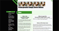 Desktop Screenshot of pennsylvaniasimplysweetonions.com